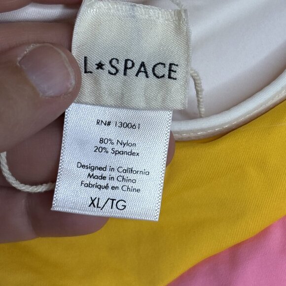 L*Space NWT New Daybreak Bitsy Bottom Size XL - Picture 5 of 6